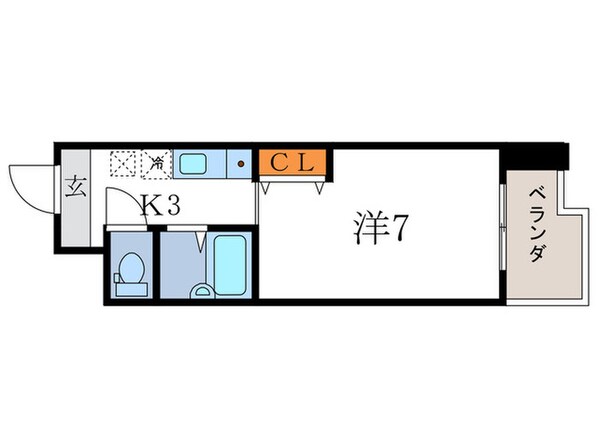 ホープ堀川の物件間取画像